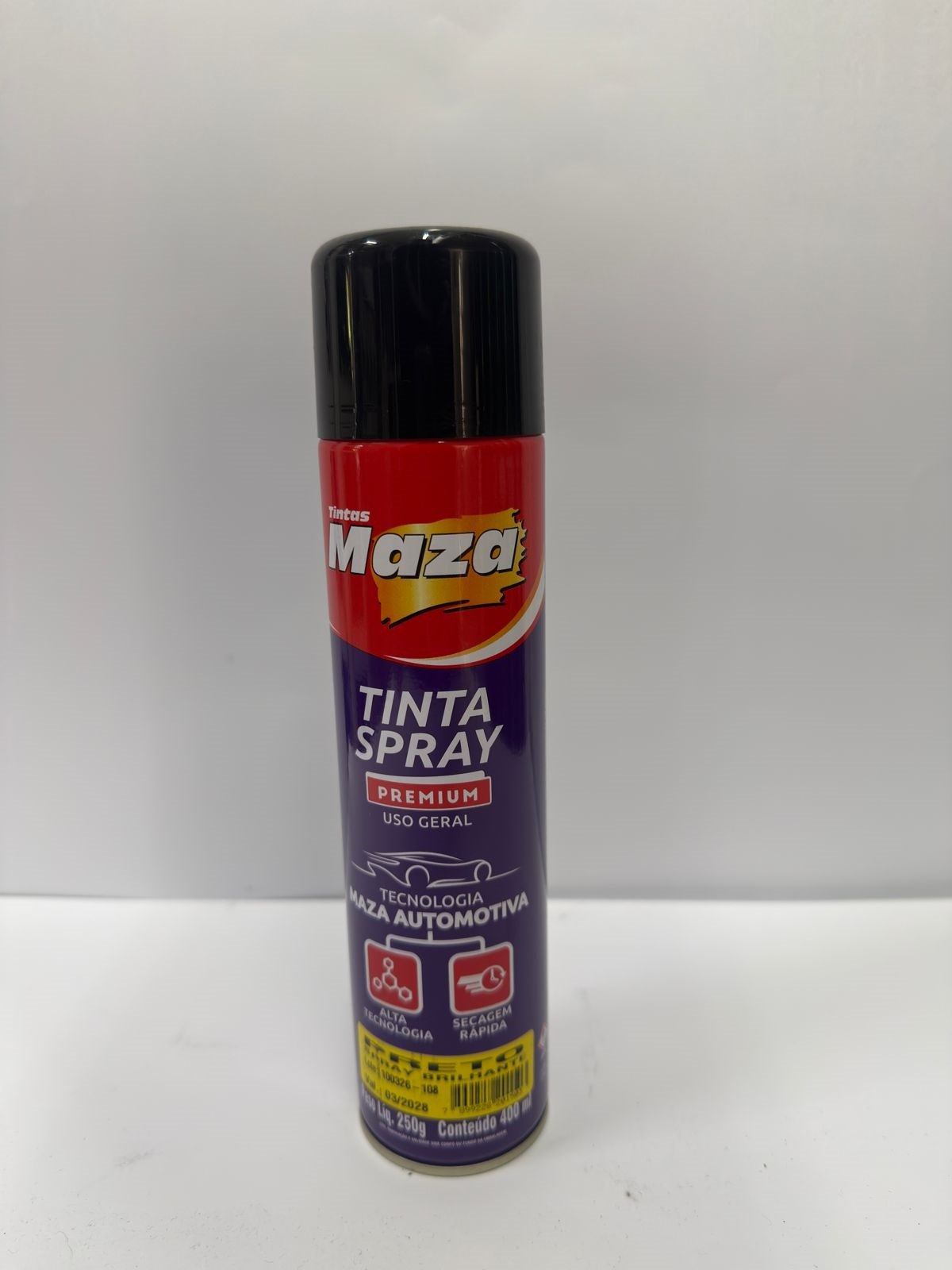 MAZA SPRAY PRETO BR 400ML